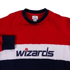 Hillflint‎ Sweater Mens XL Red And Blue NBA Wizards Long Sleeve Crew Neck